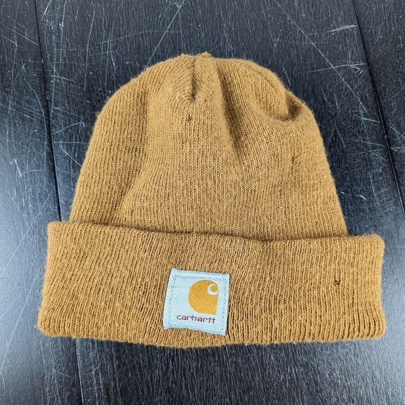Carhartt Accessories - Carhartt Beanie Hat Camel Brown